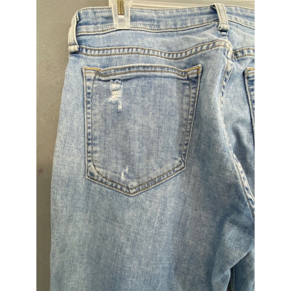 Rag & Bone Dre Low-Rise Slim Boyfriend Jeans Alyssa Distressed Light Wash 26 - Picture 9 of 12